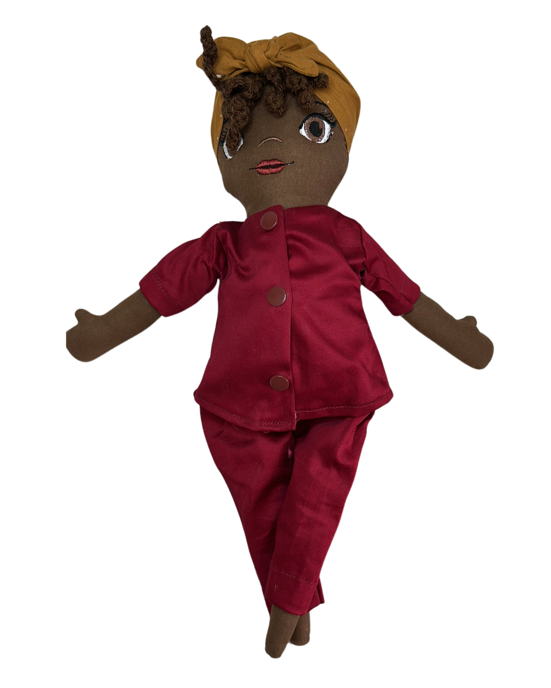 Poupée en tissu Beverly 42 cm - Prête à l'envoi 3 à 7 jours