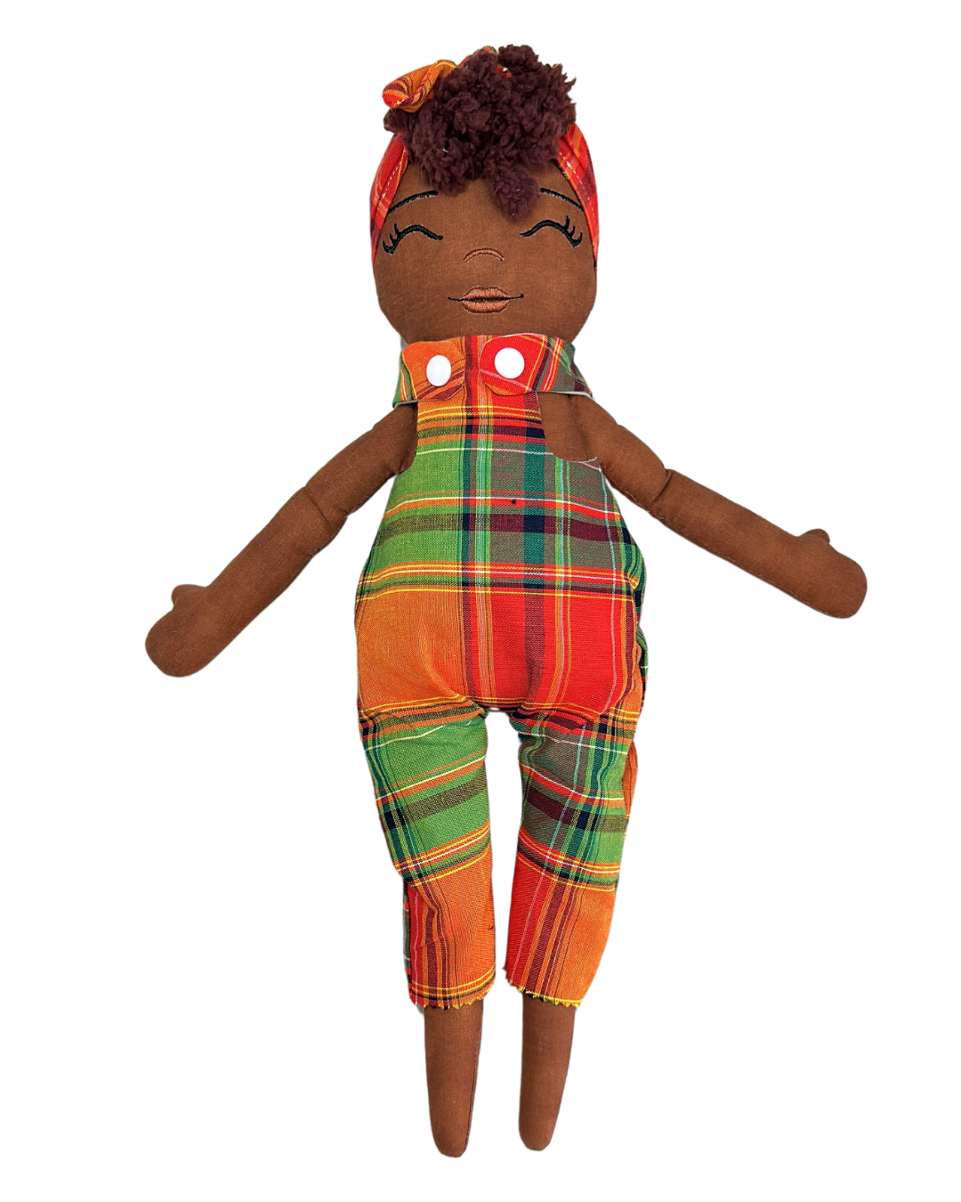 Poupée en tissu Niya 42 cm - Prête à l'envoi 3 à 7 jours