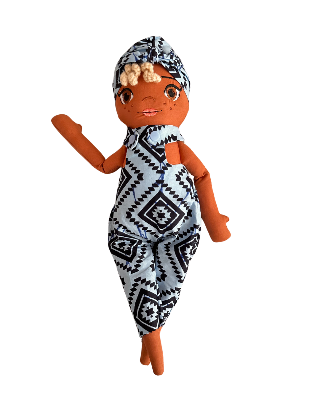 Poupée en tissu Nina 42 cm - Prête à l'envoi 3 à 7 jours