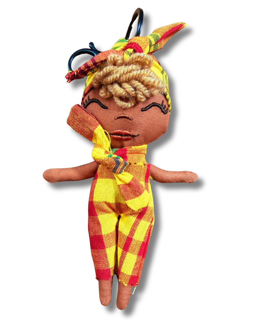Douclé 15 – La poupée porte-clés faite main | Den Baya