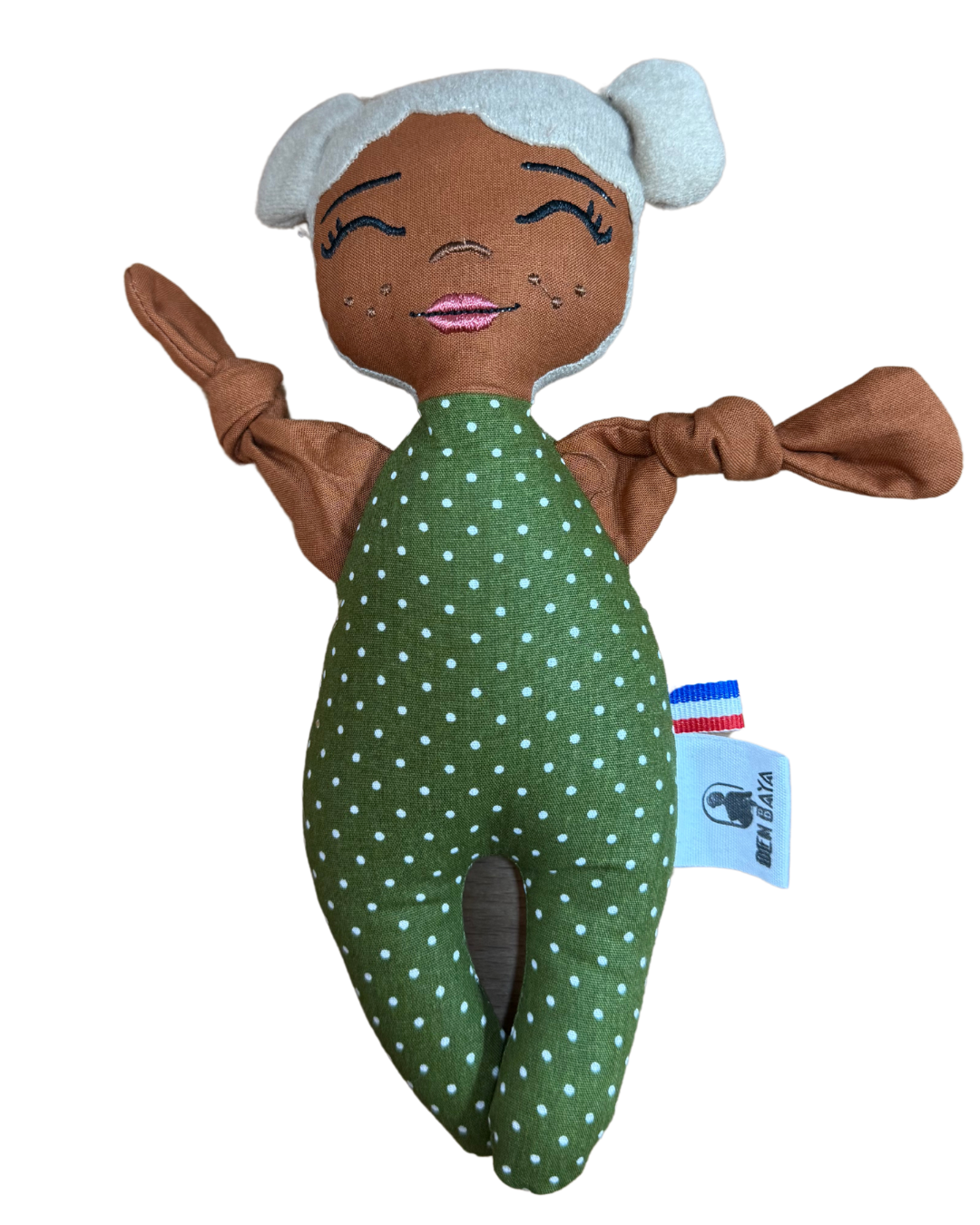 Doupée fille Hanna 20 cm - Doudou poupée - Prête à l'envoi 3 à 5 jours