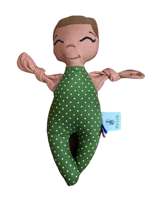 Doupée garçon Timoteo 20 cm - Doudou poupée - Prête à l'envoi 3 à 5 jours