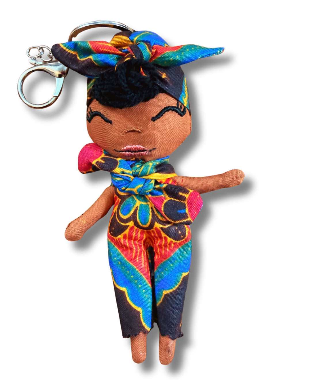 Douclé 6 – La poupée porte-clés faite main | Den Baya
