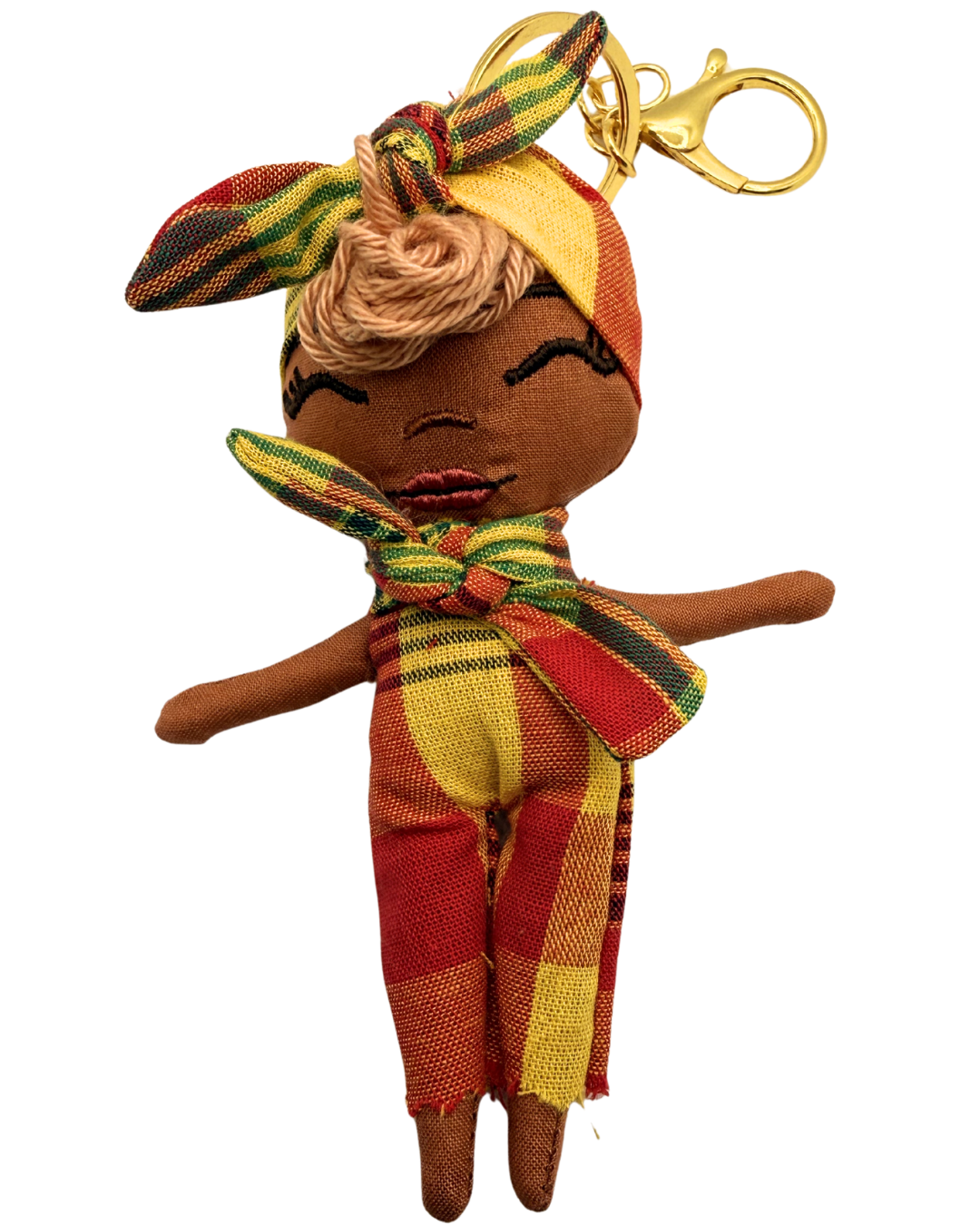 Douclé 52 – La poupée porte-clés faite main | Den Baya