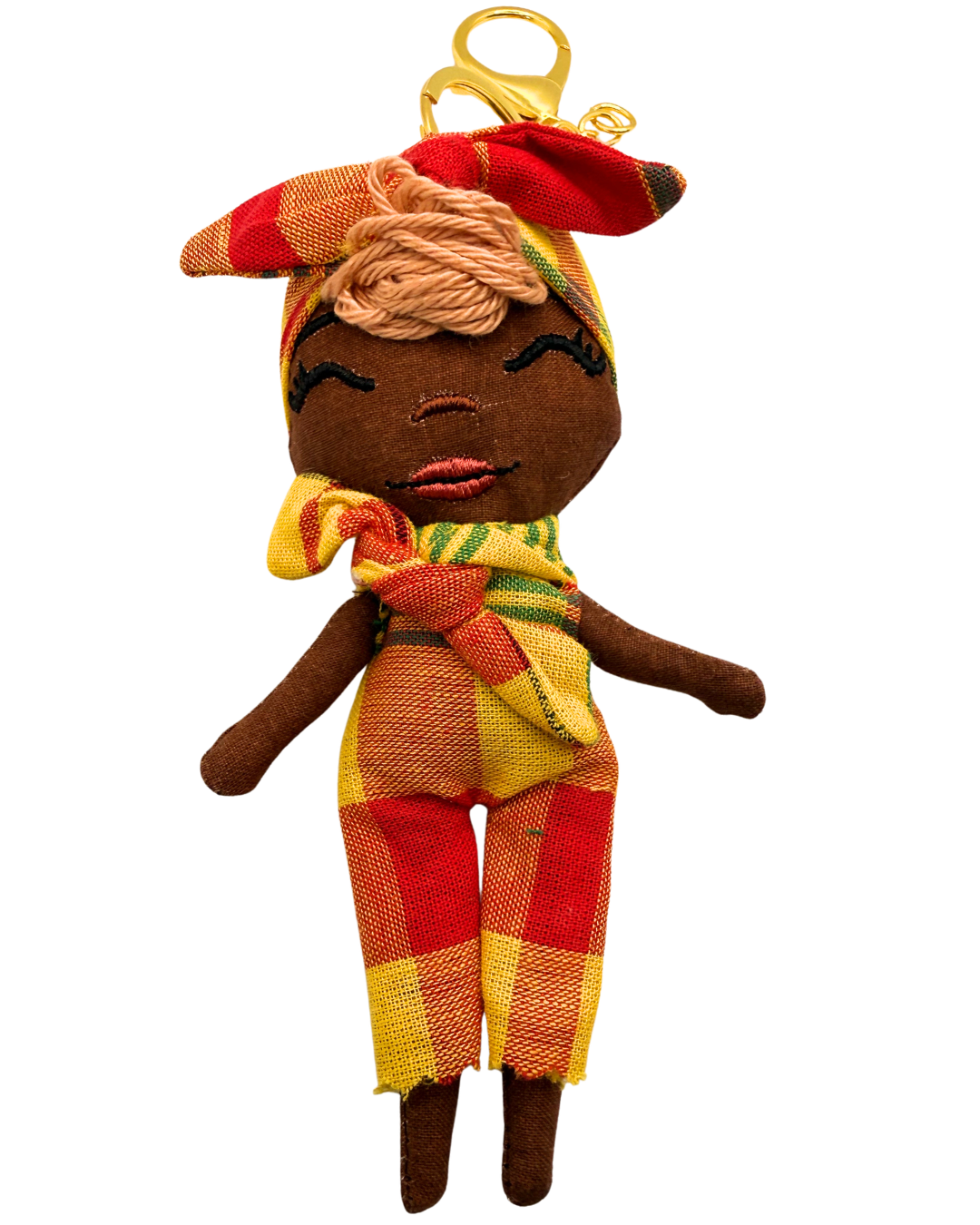 Douclé 53 – La poupée porte-clés faite main | Den Baya