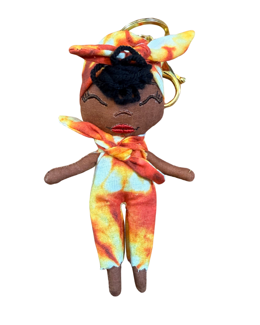 Douclé 23 – La poupée porte-clés faite main | Den Baya