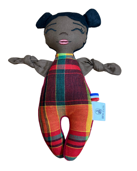 Doupée fille Zaza 20 cm - Doudou poupée - Prête à l'envoi 3 à 5 jours