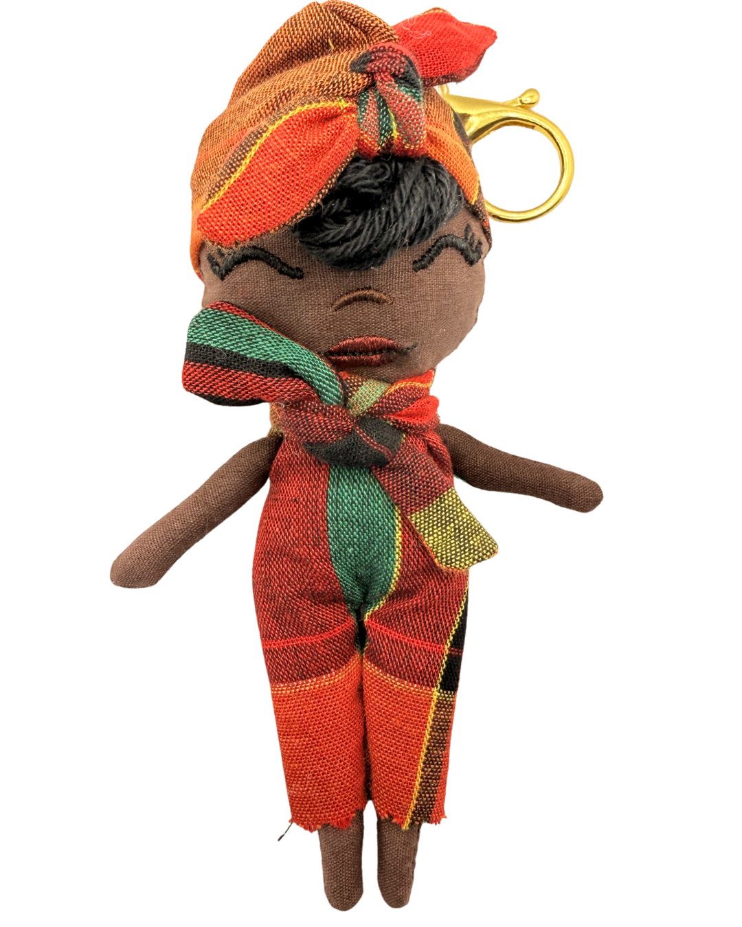 Douclé 56 – La poupée porte-clés faite main | Den Baya