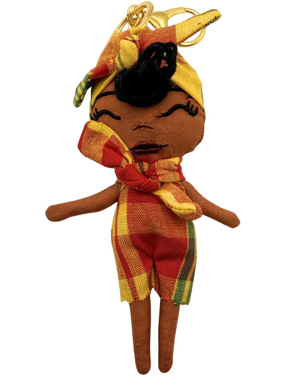 Douclé 58 – La poupée porte-clés faite main | Den Baya