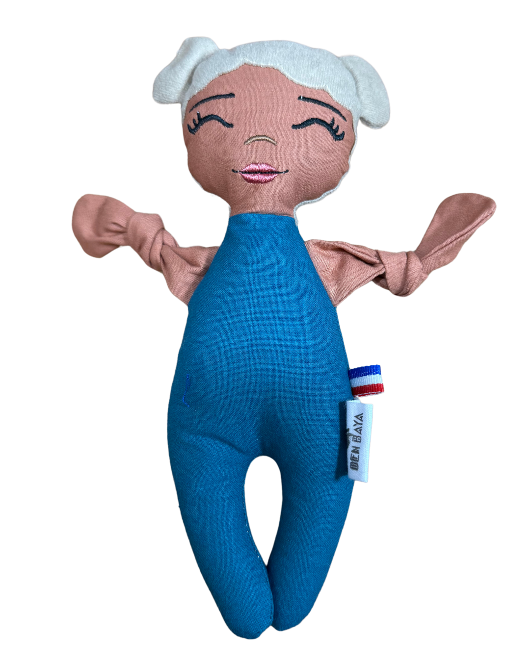 Doupée fille Lila 20 cm - Doudou poupée - Prête à l'envoi 3 à 5 jours