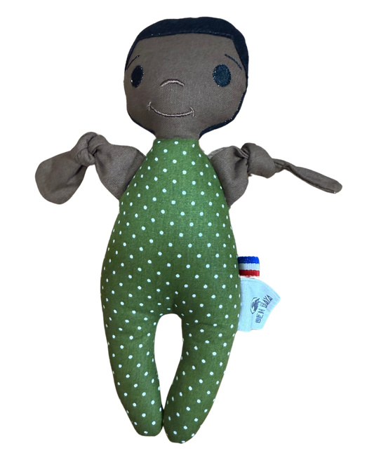 Doupée garçon Mouss 20 cm - Doudou poupée - Prête à l'envoi 3 à 5 jours