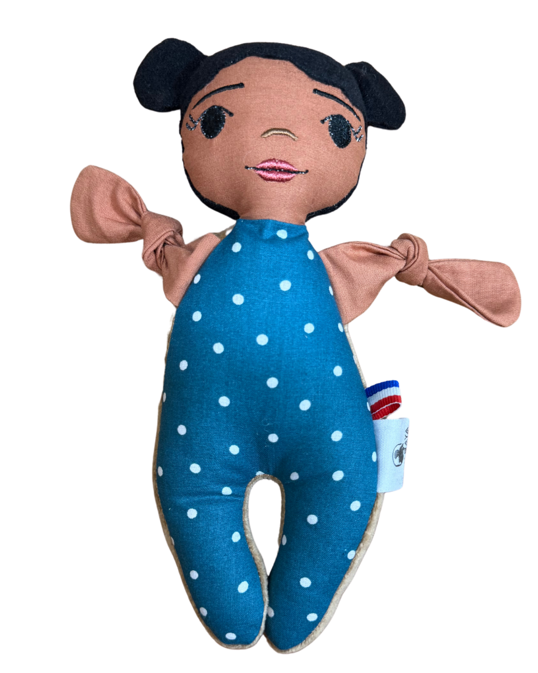 Doupée fille Kalia 20 cm - Doudou poupée - Prête à l'envoi 3 à 5 jours