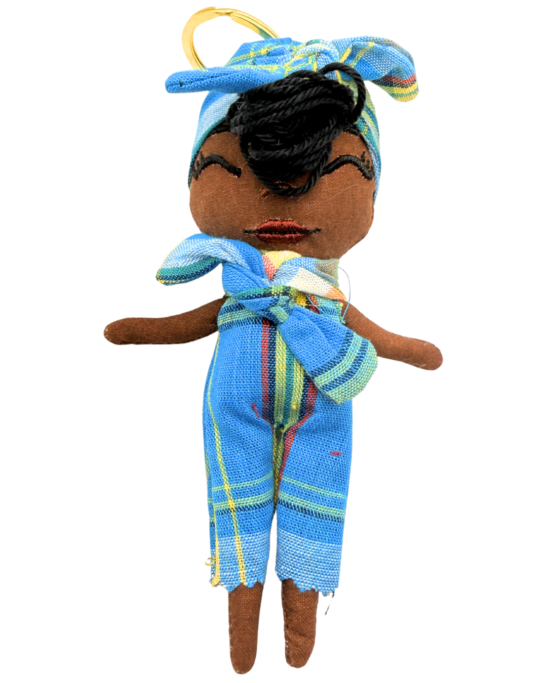 Douclé 66 – La poupée porte-clés faite main | Den Baya