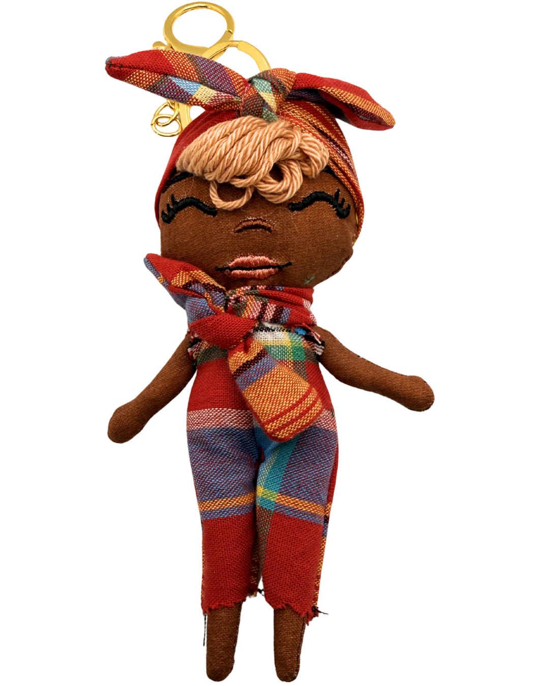Douclé 09 – La poupée porte-clés faite main | Den Baya