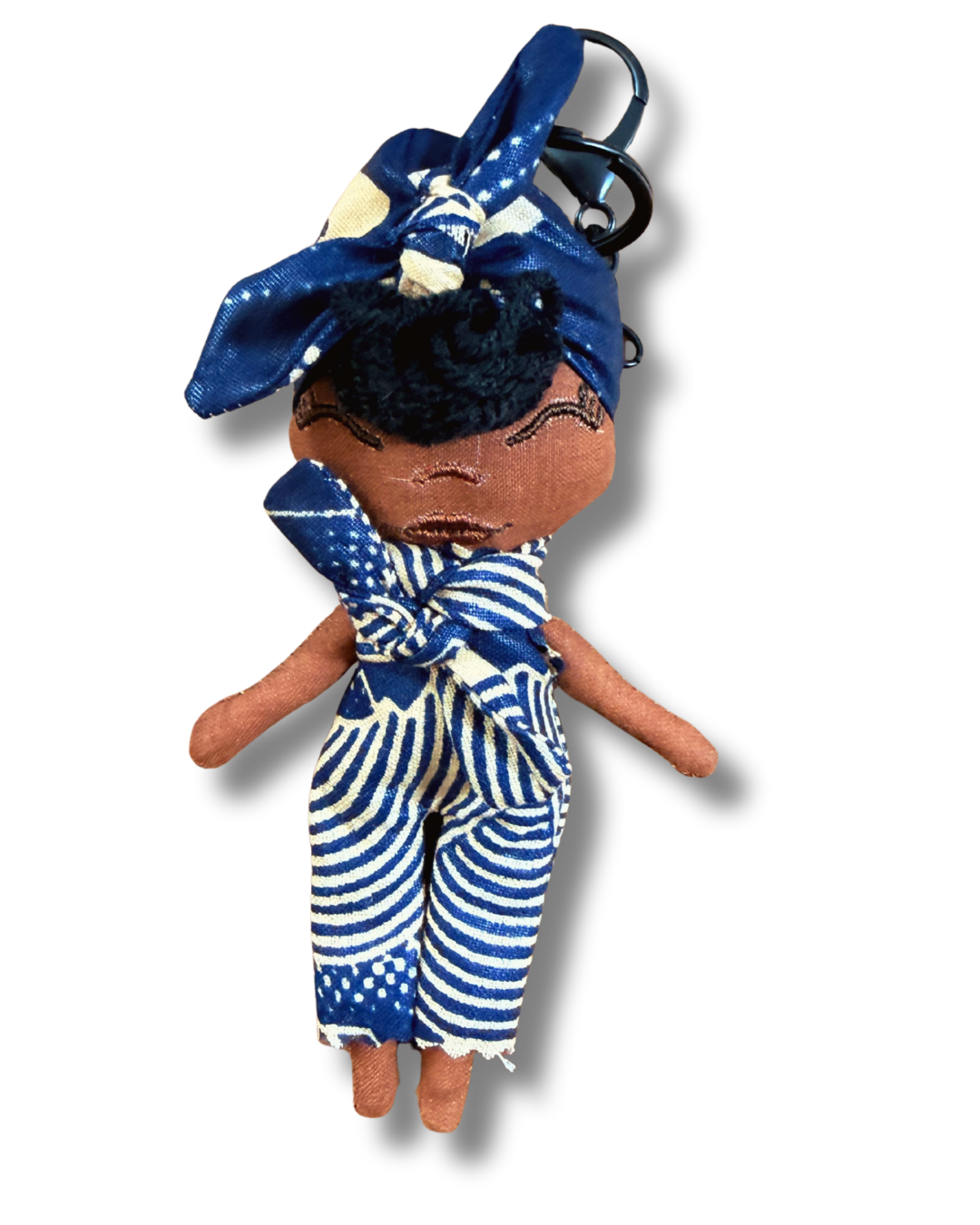 Douclé 30 – La poupée porte-clés faite main | Den Baya