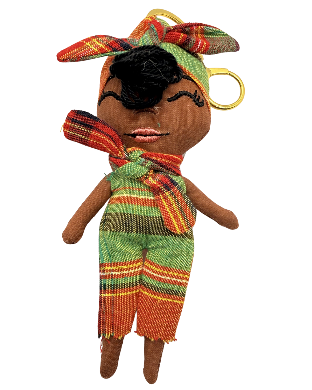 Douclé 75 – La poupée porte-clés faite main | Den Baya