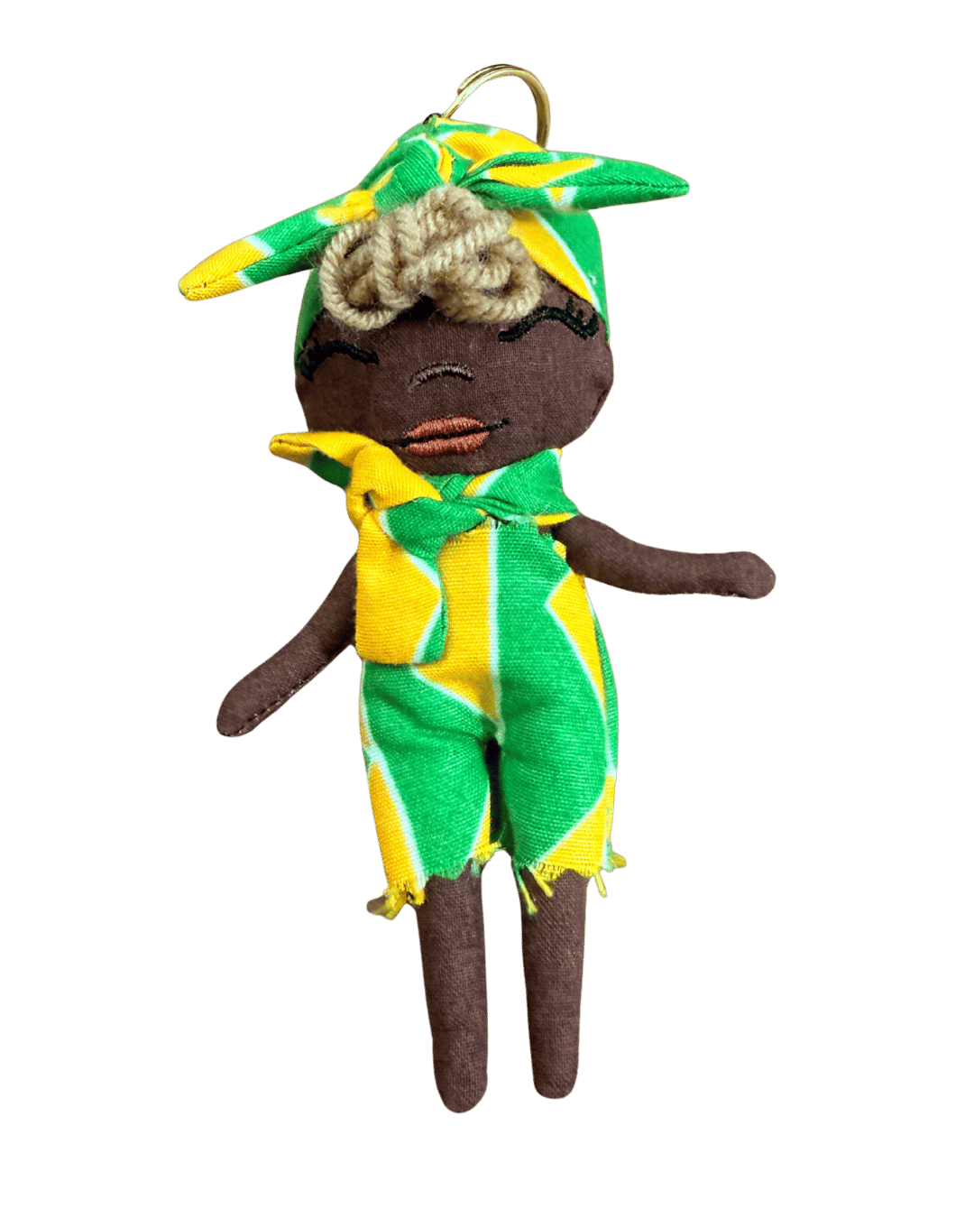 Douclé 49 – La poupée porte-clés faite main | Den Baya