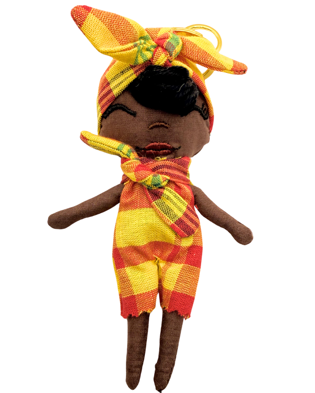 Douclé 14 – La poupée porte-clés faite main | Den Baya