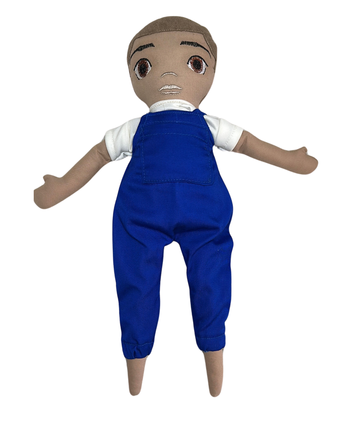 Poupée garçon en tissu Isaac 42 cm - Prête à l'envoi 3 à 7 jours