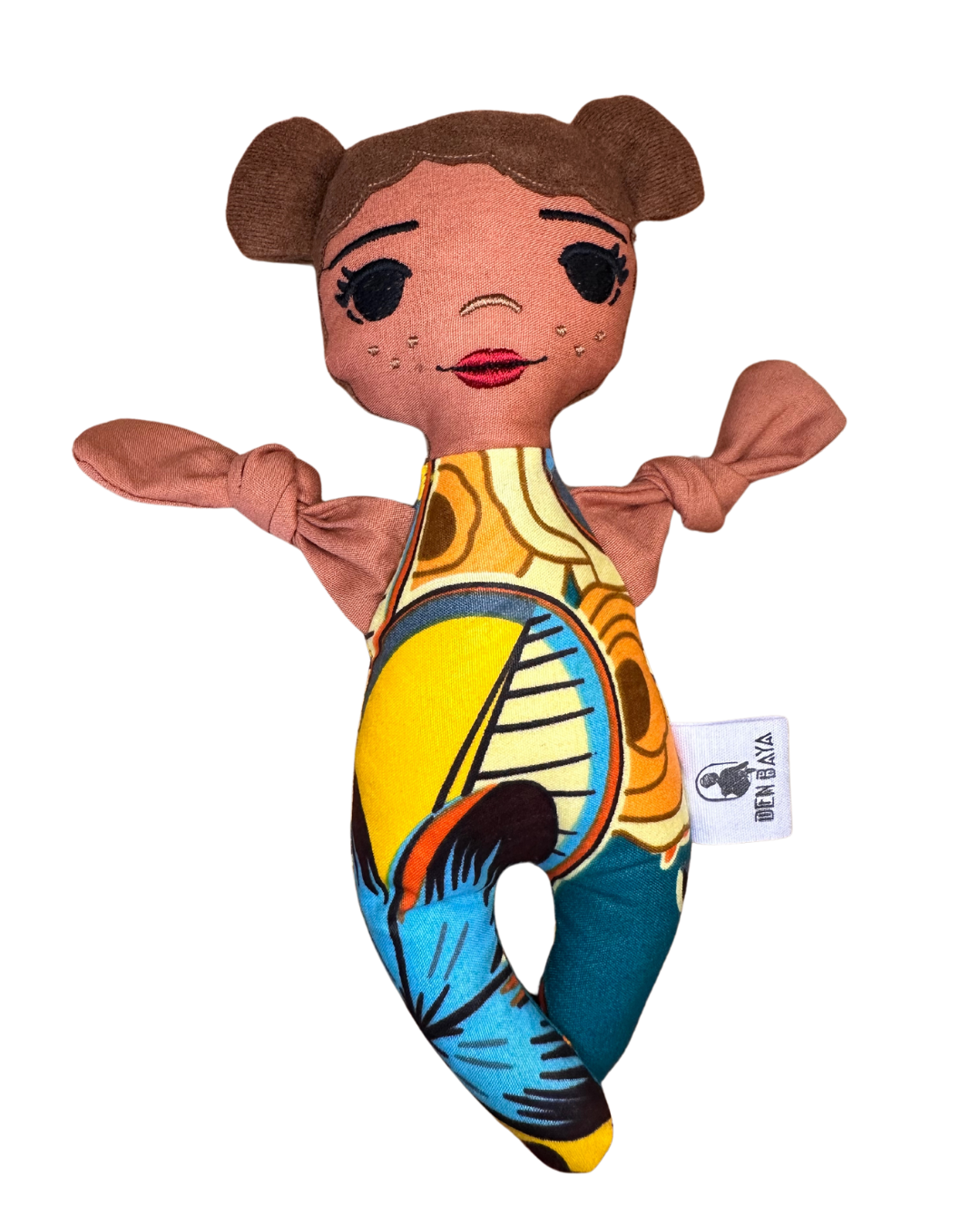 Doupée fille Kalia 20 cm - Doudou poupée - Prête à l'envoi 3 à 5 jours