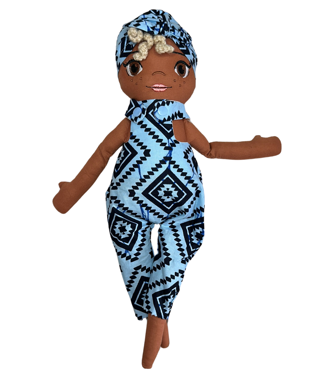 Poupée en tissu Nina 42 cm - Prête à l'envoi 3 à 7 jours