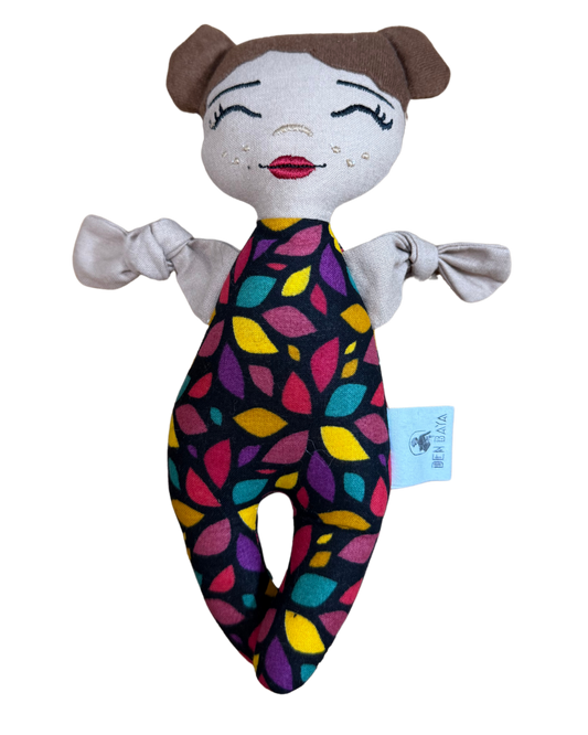 Doupée fille Eva 20 cm - Doudou poupée - Prête à l'envoi 3 à 5 jours