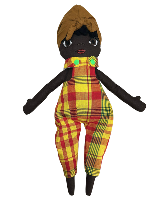 Bella fabric doll 42 cm - Ready to ship in 3 to 5 days