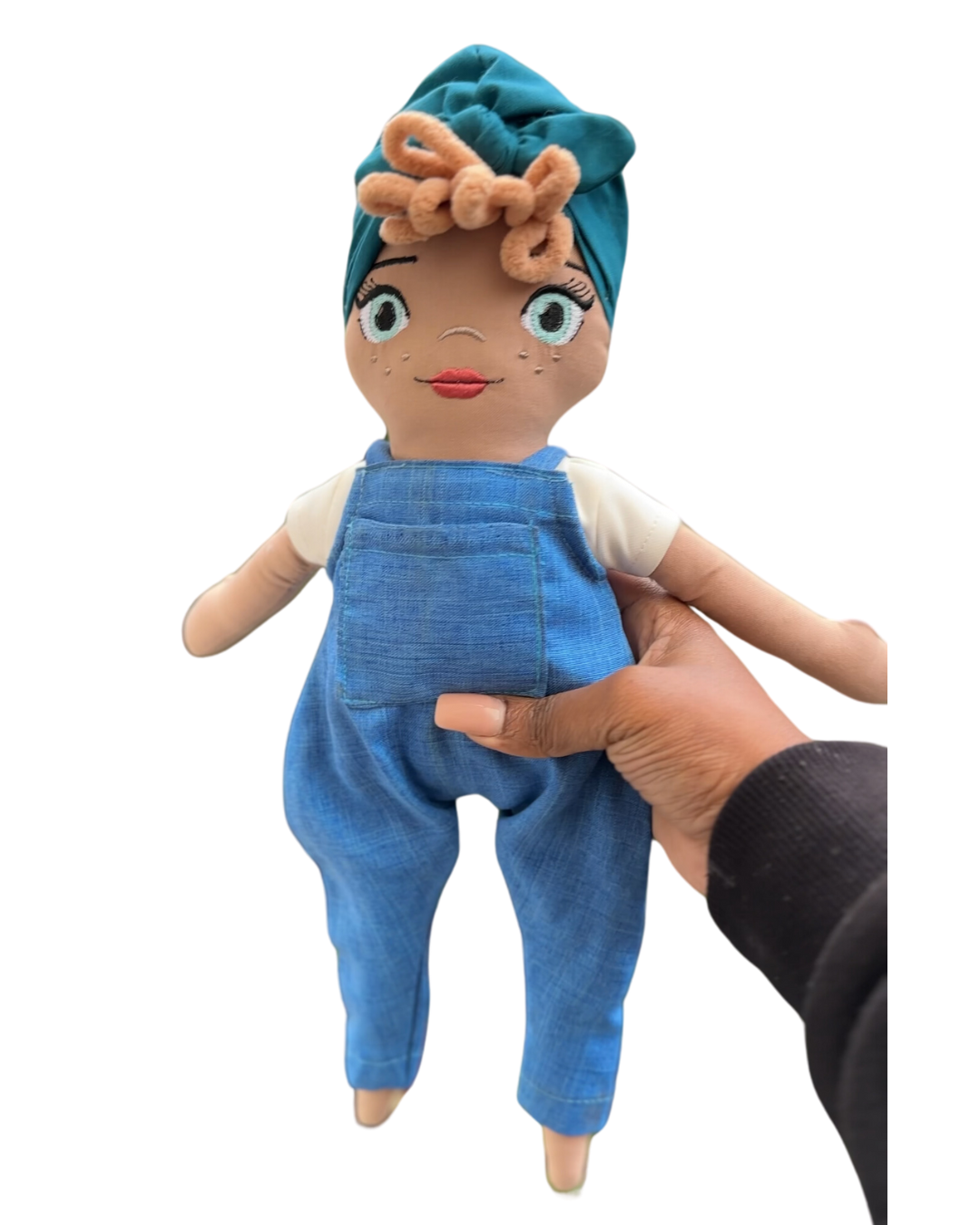 Poupée en tissu Mika 42 cm - Prête à l'envoi 3 à 7 jours