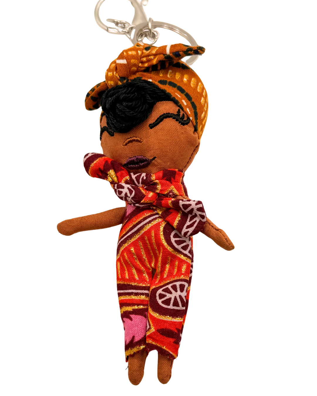 Douclé 19 – La poupée porte-clés faite main | Den Baya
