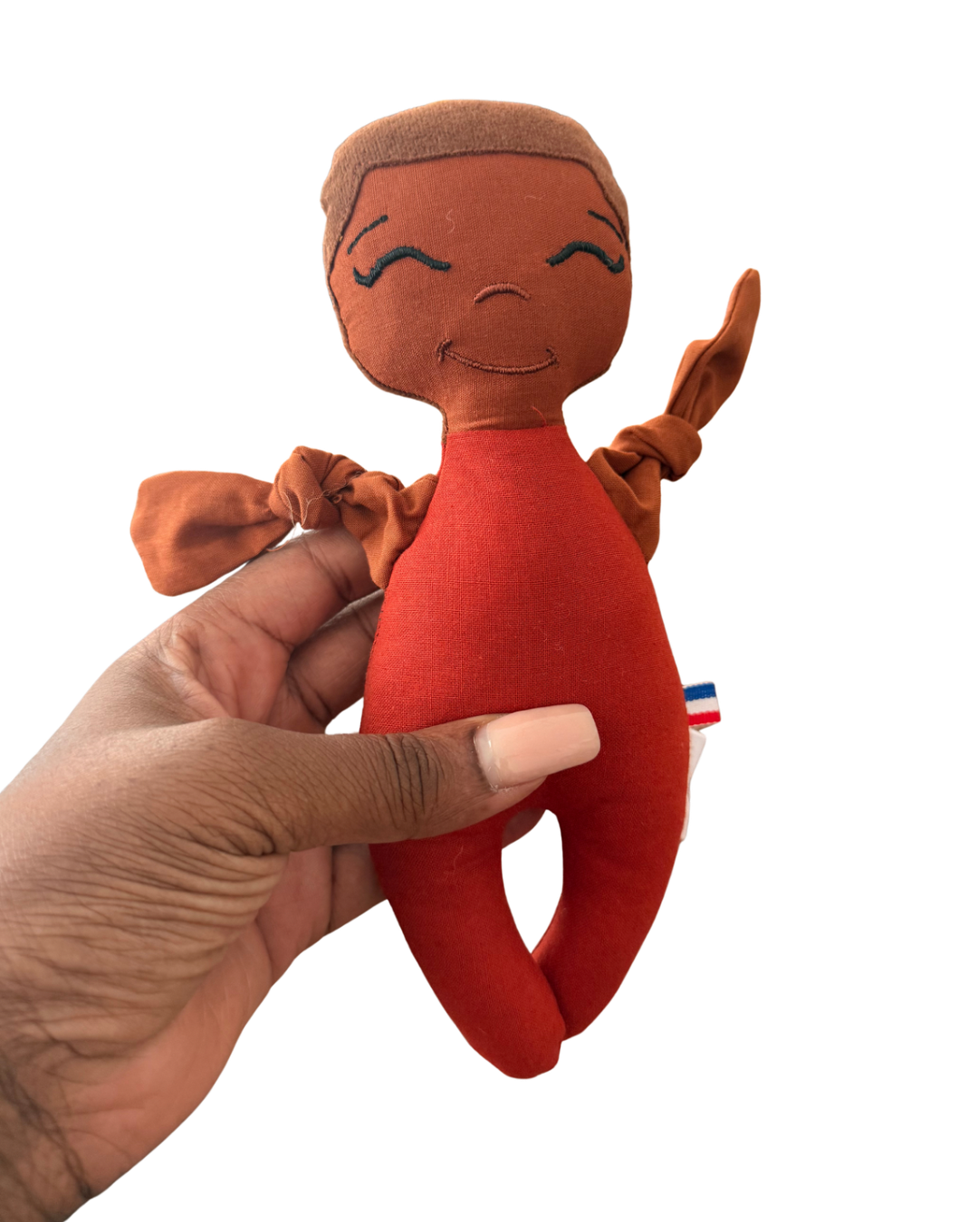 Doupée garçon Anthéo 20 cm - Doudou poupée - Prête à l'envoi 3 à 5 jours