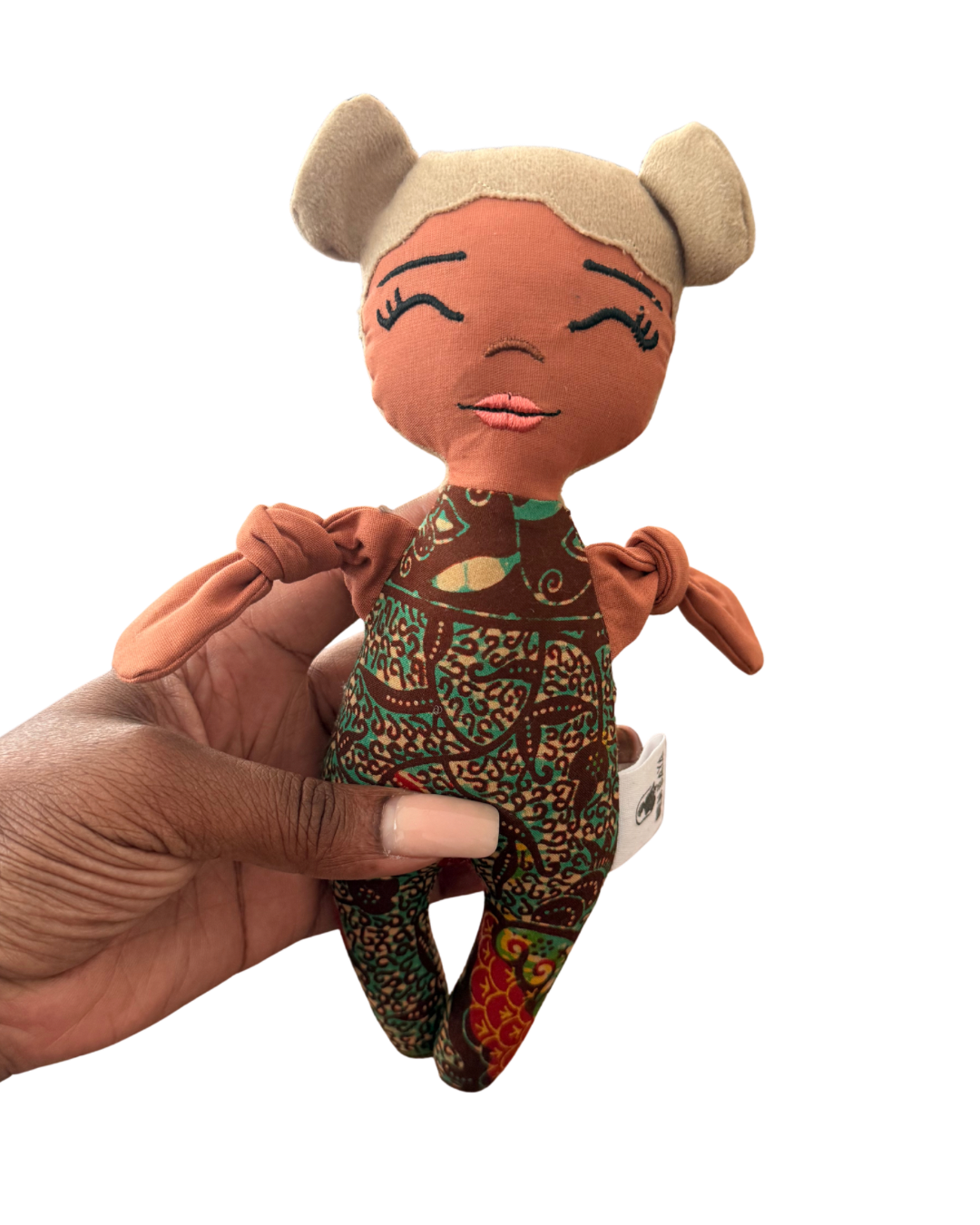 Doupée fille Kalia 20 cm - Doudou poupée - Prête à l'envoi 3 à 5 jours
