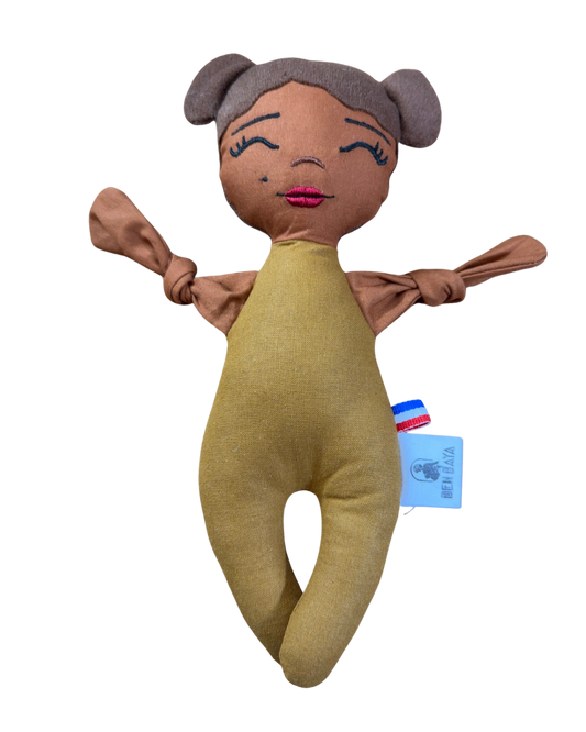 Doupée fille Amalya 20 cm - Doudou poupée - Prête à l'envoi 3 à 5 jours