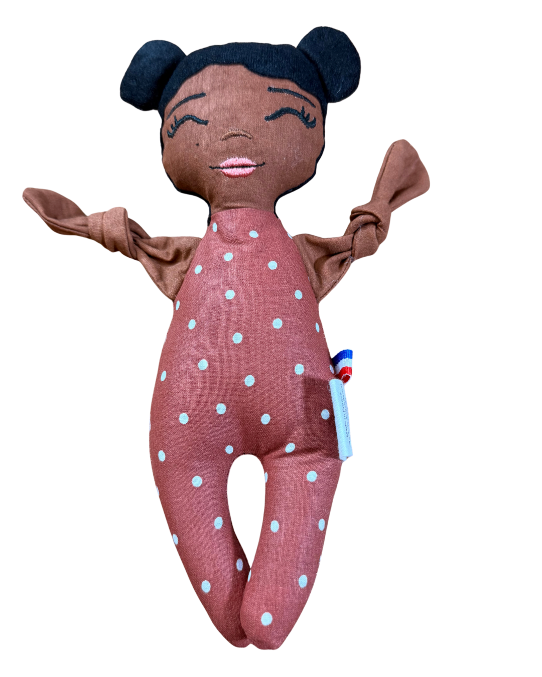 Doupée fille Eléa 20 cm - Doudou poupée - Prête à l'envoi 3 à 5 jours