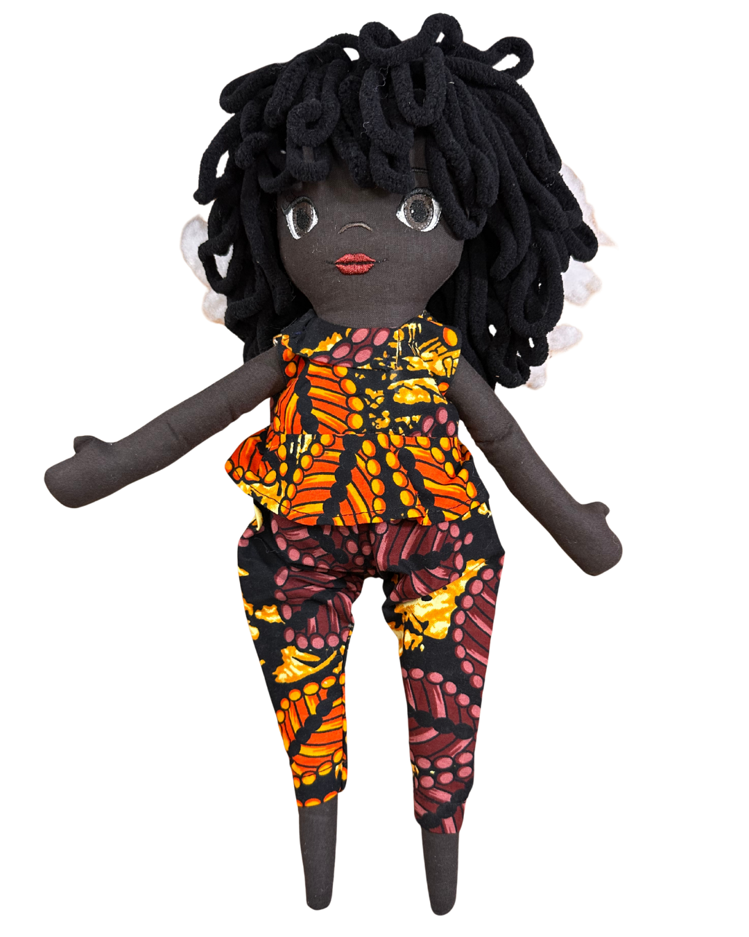 Poupée en tissu Kym 42 cm - Prête à l'envoi 3 à 7 jours