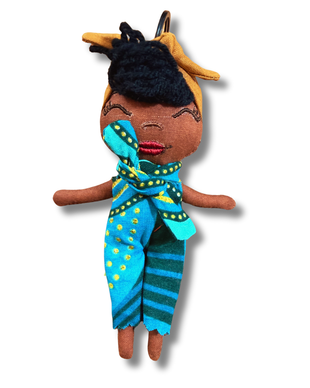 Douclé 31 – La poupée porte-clés faite main | Den Baya