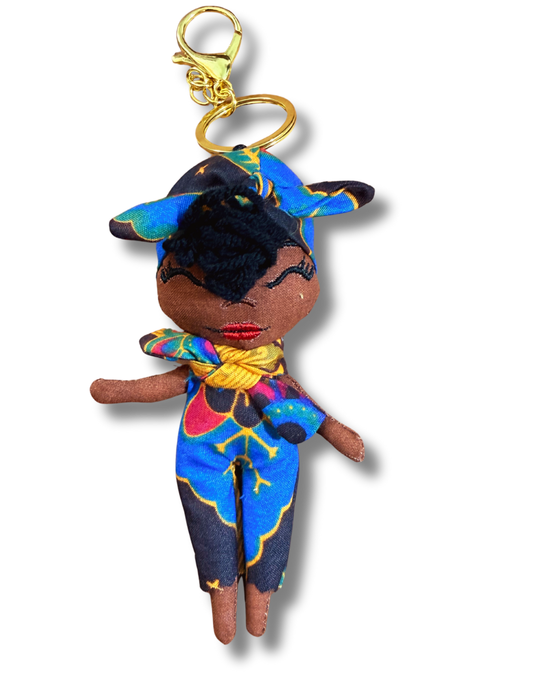 Douclé 35 – La poupée porte-clés faite main | Den Baya