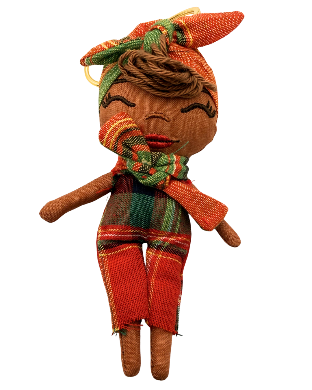 Douclé 02 – La poupée porte-clés faite main | Den Baya