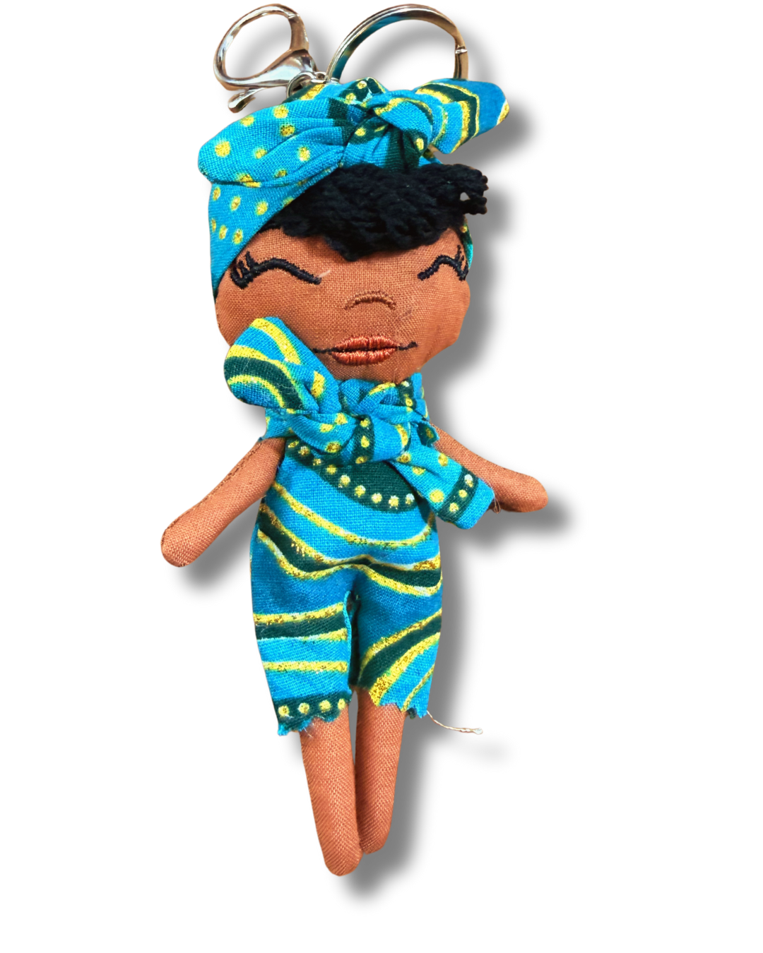 Douclé 20 – La poupée porte-clés faite main | Den Baya