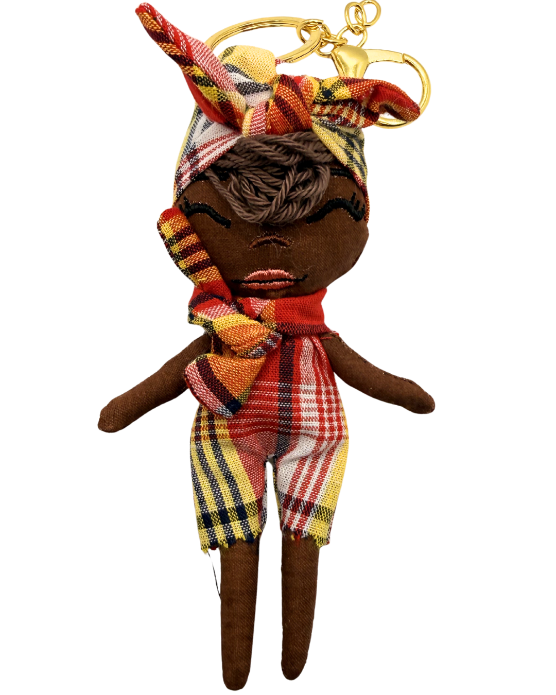 Douclé 57 – La poupée porte-clés faite main | Den Baya