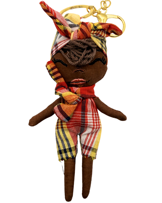 Douclé 57 – La poupée porte-clés faite main | Den Baya