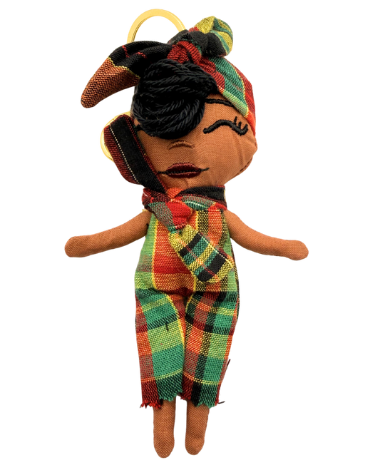 Douclé 60 – La poupée porte-clés faite main | Den Baya