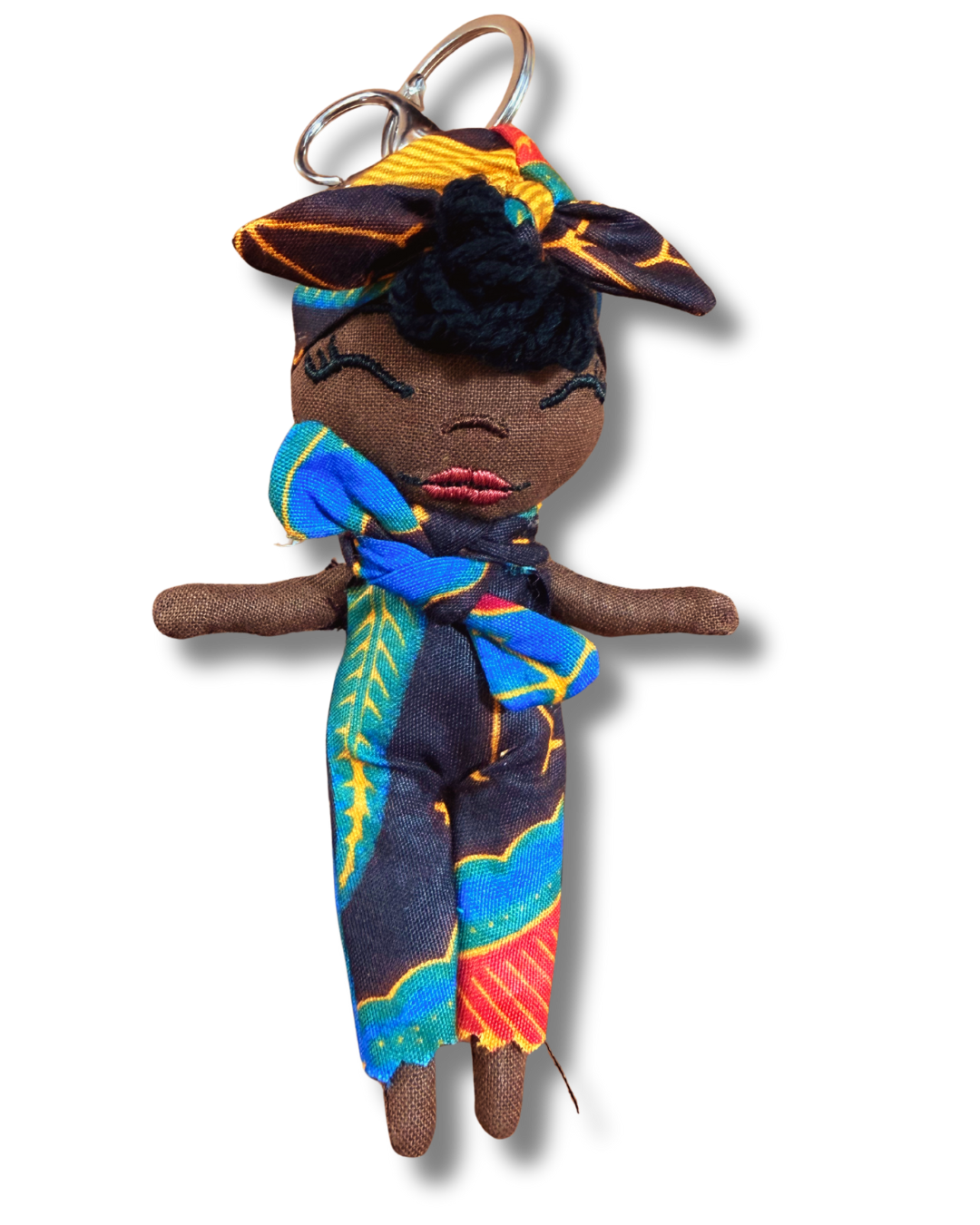 Douclé 28 – La poupée porte-clés faite main | Den Baya