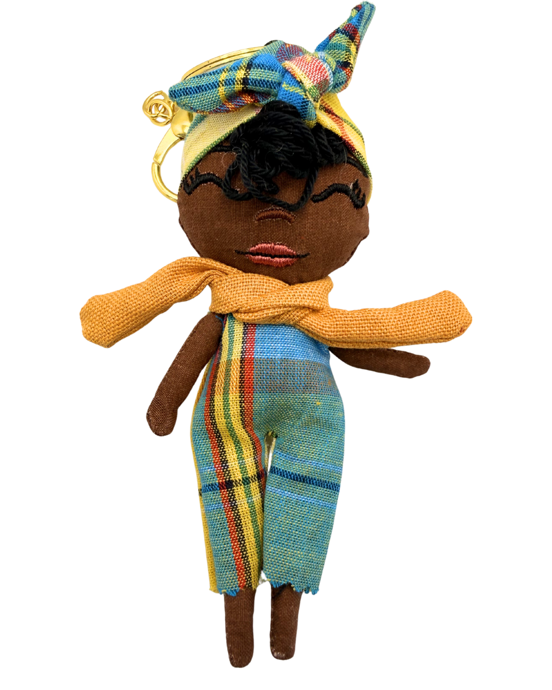 Douclé 62 – La poupée porte-clés faite main | Den Baya