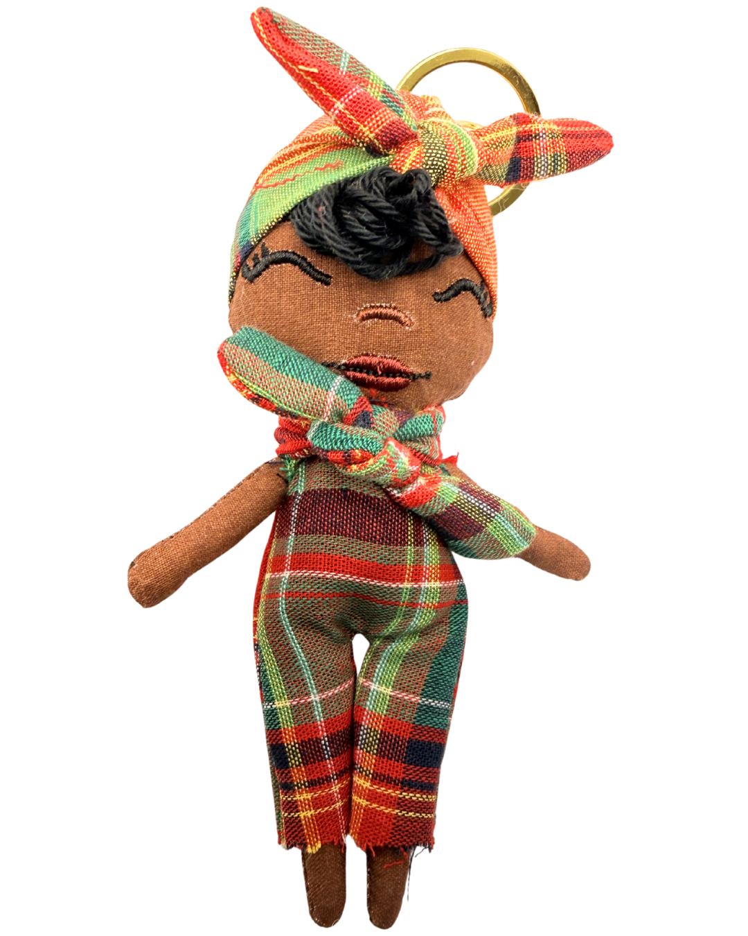 Douclé 63 – La poupée porte-clés faite main | Den Baya