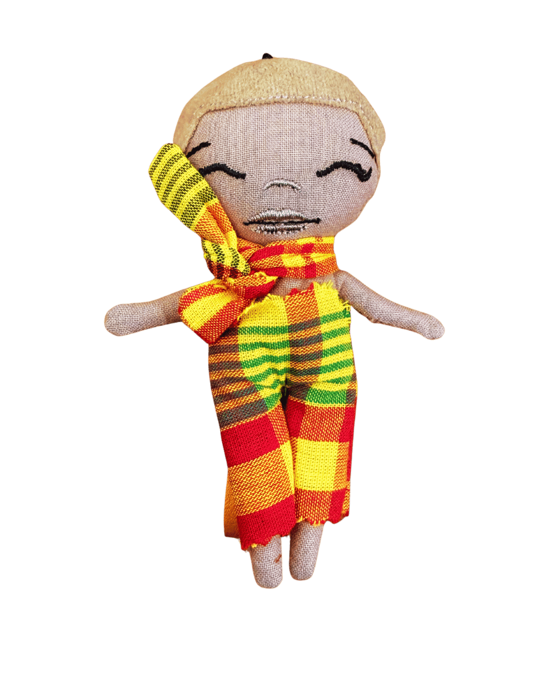 Douclé 33 – La poupée porte-clés faite main | Den Baya