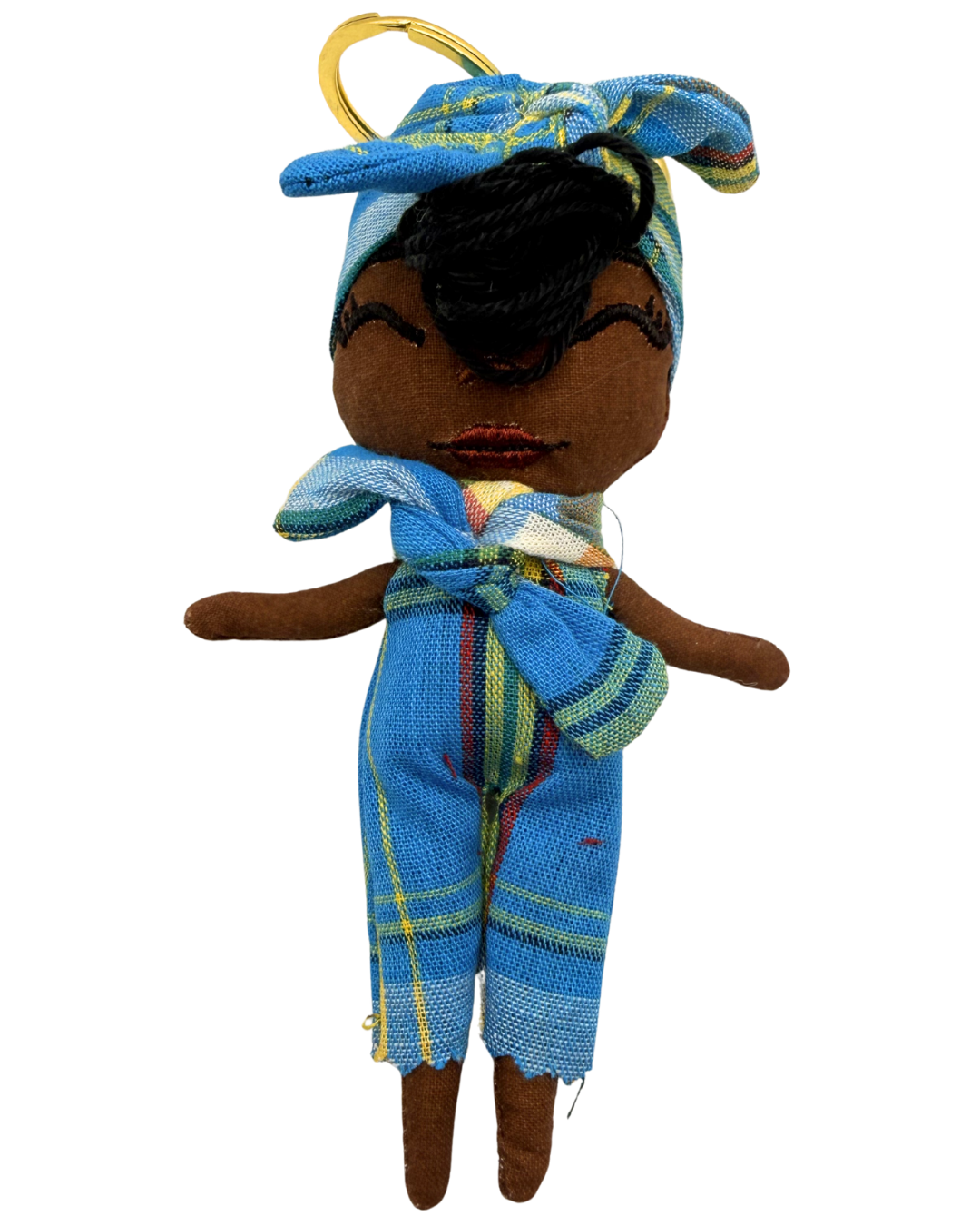 Douclé 67 – La poupée porte-clés faite main | Den Baya