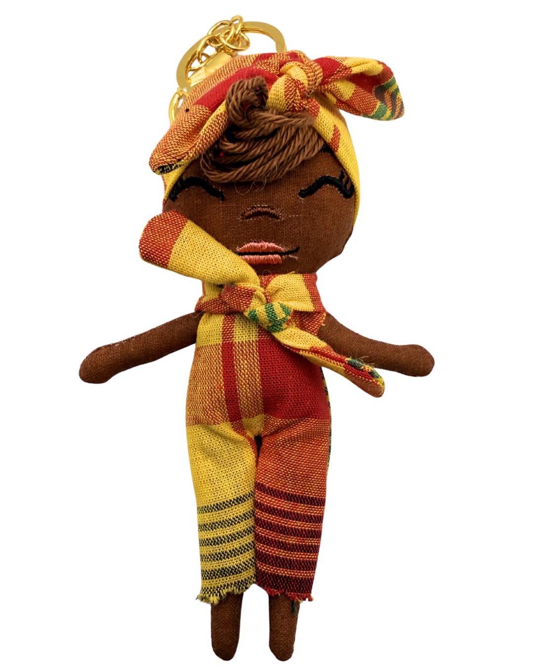 Douclé 72 – La poupée porte-clés faite main | Den Baya