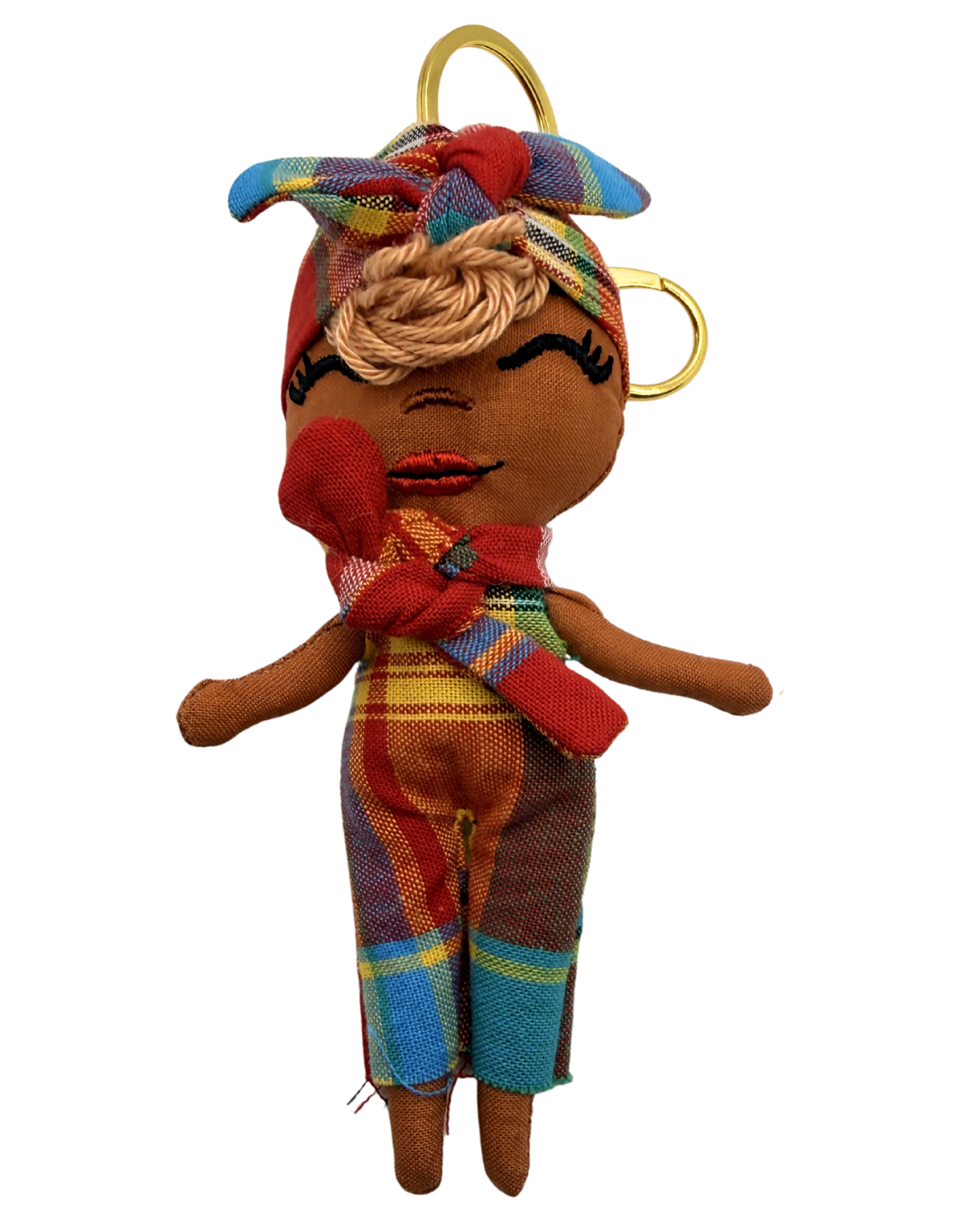 Douclé 73 – La poupée porte-clés faite main | Den Baya