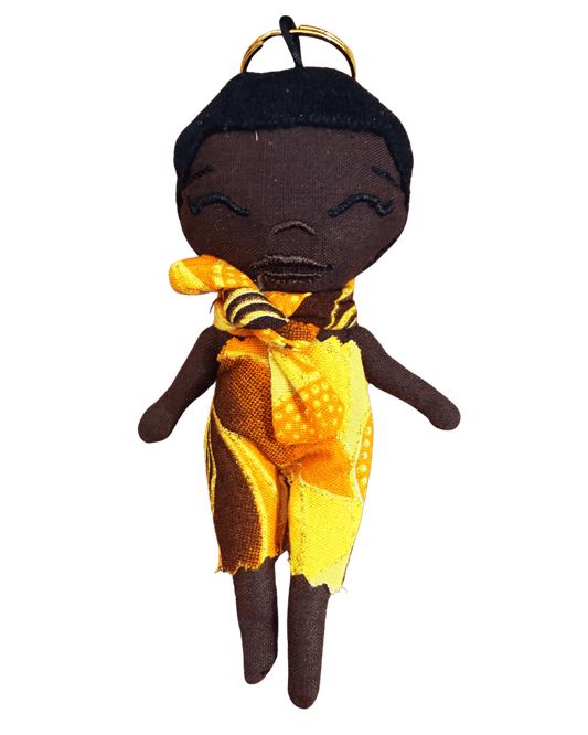 Douclé 43 – La poupée porte-clés faite main | Den Baya