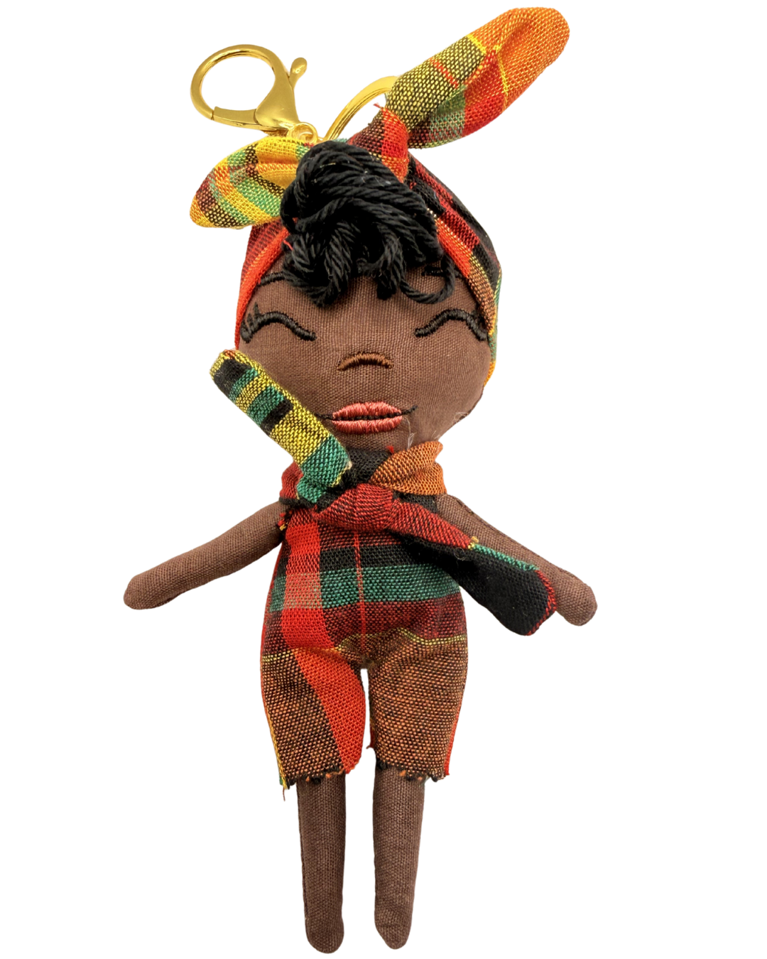 Douclé 74 – La poupée porte-clés faite main | Den Baya